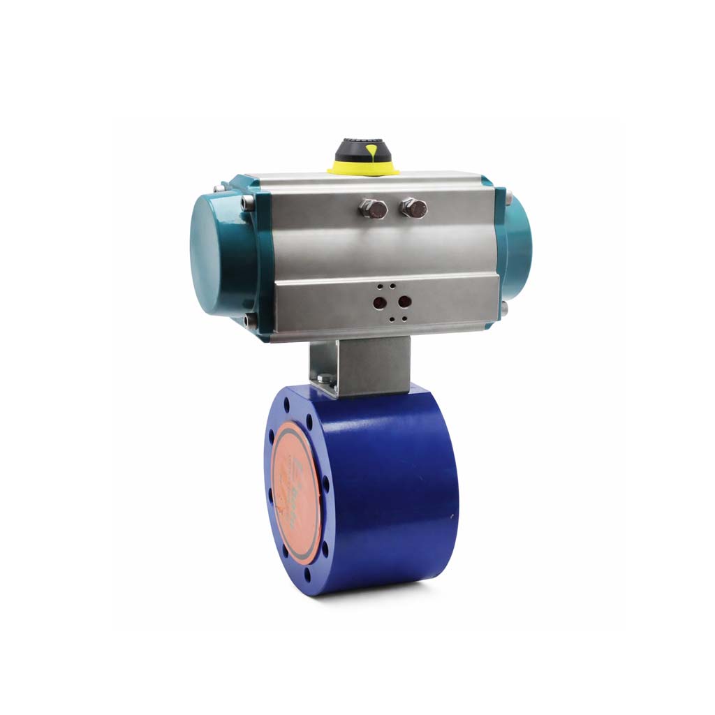 Pnömatik Aktüatörlü Monoblok Küresel Vanalar